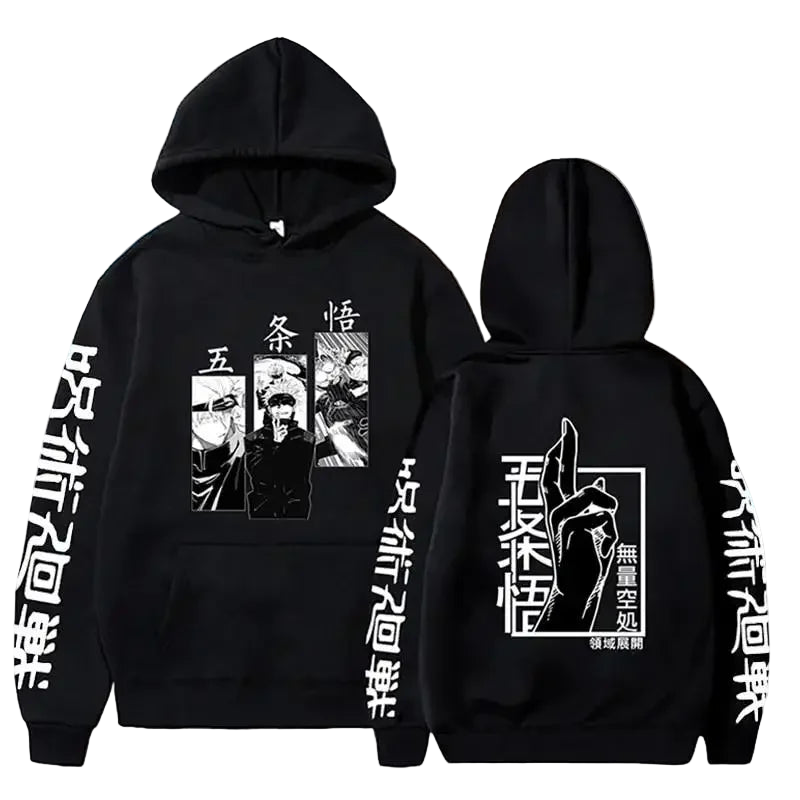 Sudadera Gojo Panels
