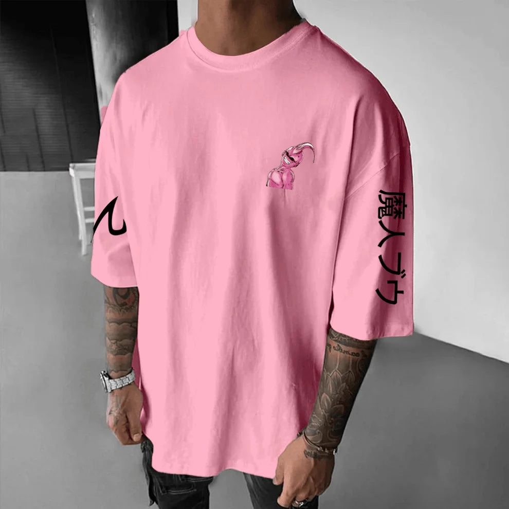 Camiseta Oversize Majin Buu
