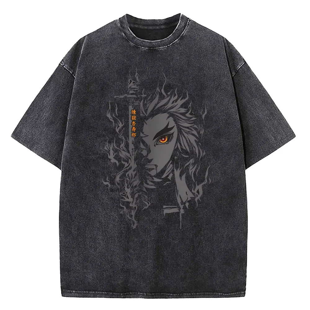 Camiseta Kyojuro Rengoku