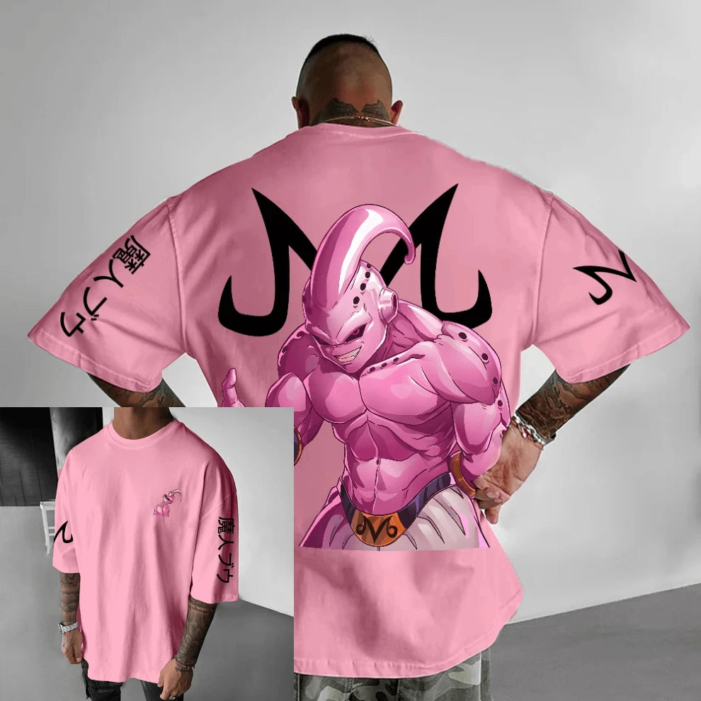 Camiseta Oversize Majin Buu