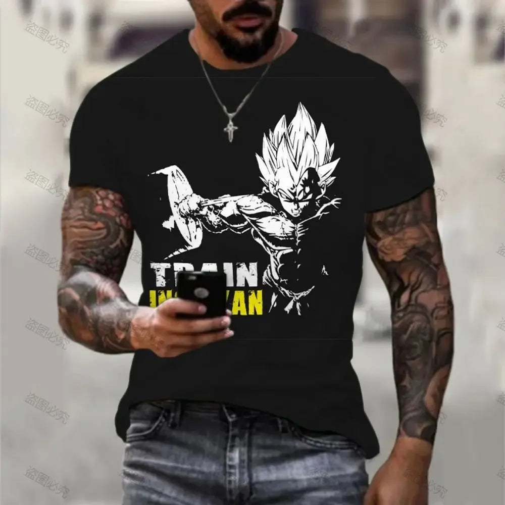Camiseta Train MJ. Vegeta
