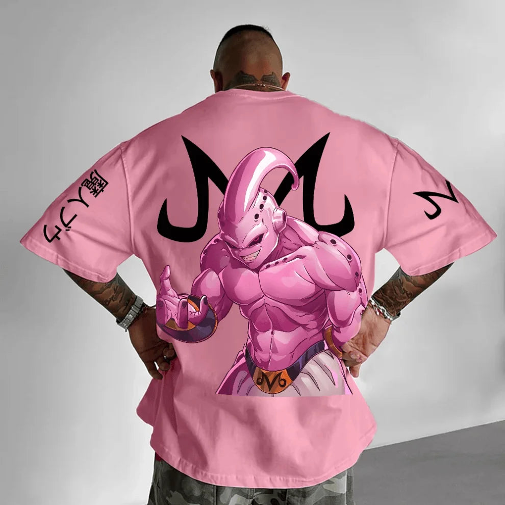Camiseta Oversize Majin Buu